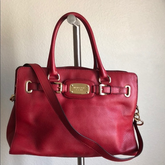 Michael Kors Handbags - Michael Kors Hamilton Leather Tote38T1XHmt9L